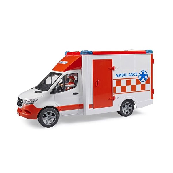 Bruder Mercedes Benz Sprinter Sirenli Ambulans ve Ekibi
