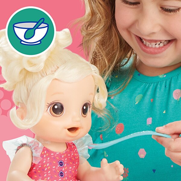 Baby Alive Bebeğim ve Sihirli Mikseri Sarışın E6943