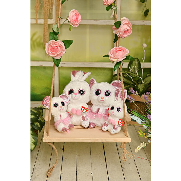 Ty Beanie Boo Nina Balerin Beyaz Fare 15 cm.