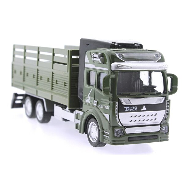 Sürtmeli Die Cast Metal Gövdeli Kamyon