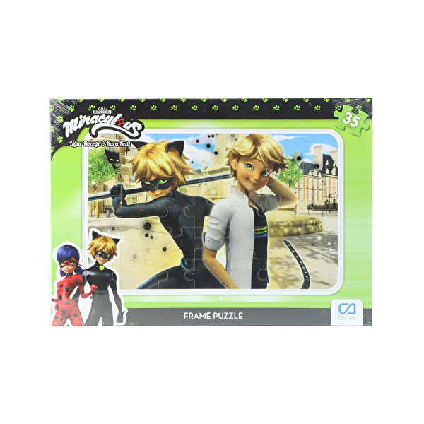 Mıraculous Frame Puzzle 35 Parça