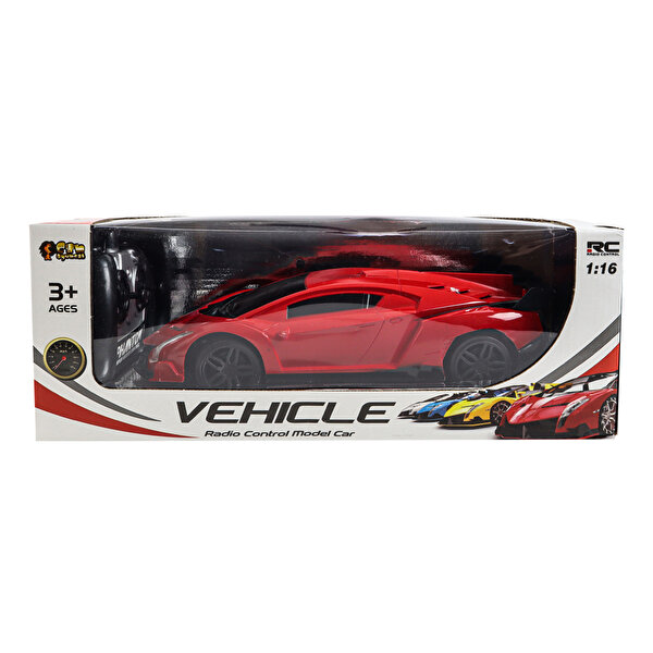 1:16 Ölçekli Uzaktan Kumandalı Şarjlı Ferrari Kırmızı