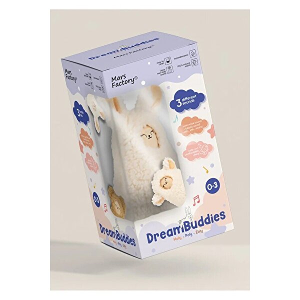 Dream Buddies Uykucu Moly Uyku Arkadaşı Beyaz