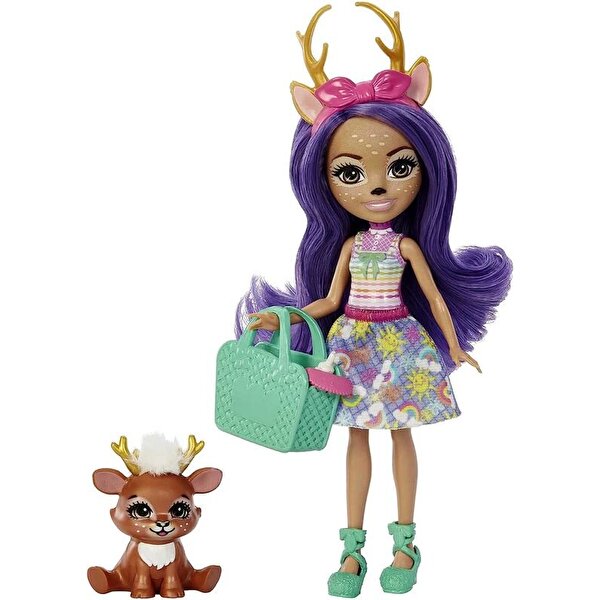 Enchanti̇mals Besti̇e Reveal Yakın Arkadaş Bebekler Danessa Deer Spri̇nt HLK84