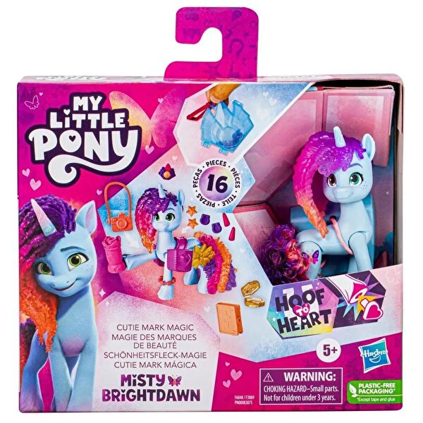 My Little Pony Sevimli İşaret Sihri Figürü Misty Brightdawn F6848