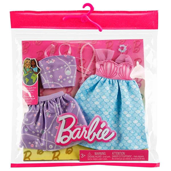 Barbie'nin Kıyafet Koleksiyonu İkili Paketler HRH44