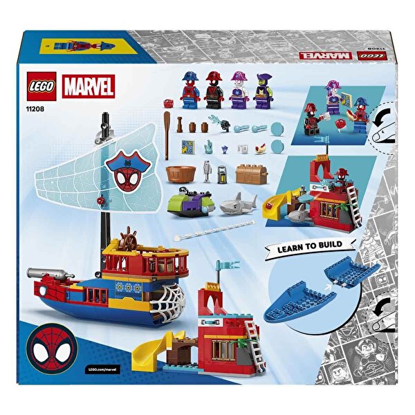 LEGO Marvel Spidey Takımı Korsan Gemisi 11208