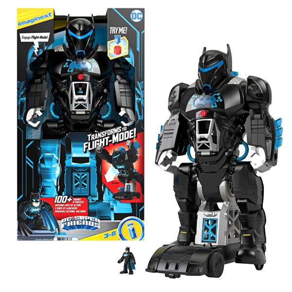 Imaginext DC Super Friends Bat-Tech BatBot Oyun Seti