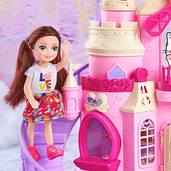 Sparkle Bella Princess Eğlenceli Kale Seti