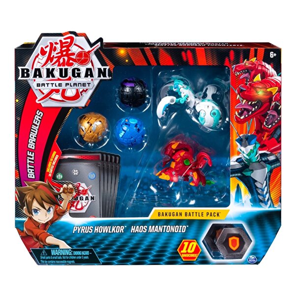 Bakugan Savaş Seti Pyrus Howlkor / Haos Mantonoid