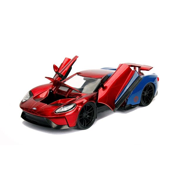 1:24 Ölçekli Marvel Spiderman 2017 Ford GT