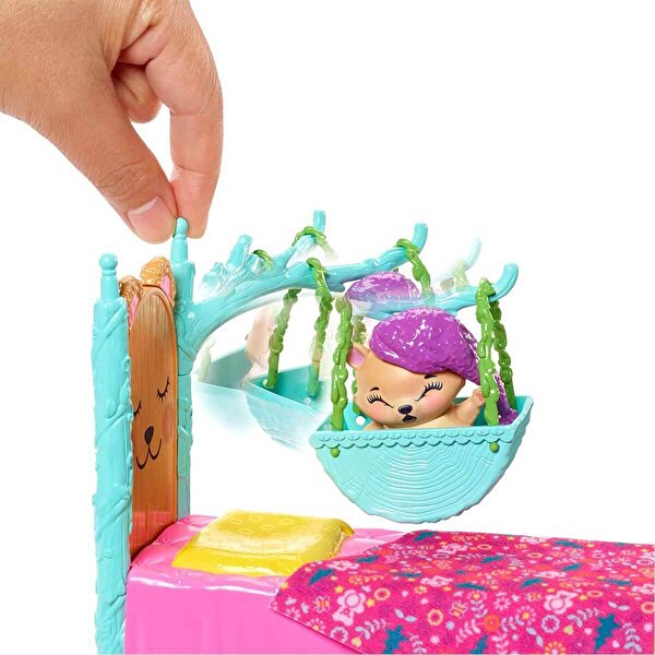 Enchantimals Oda ve Bebek Oyun Setleri Snore Ayıcık ve Ayı Bren FRH46