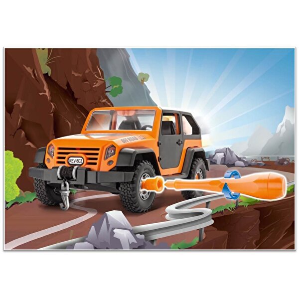 Revell Junior Kit Off Road Jeep Yarışı