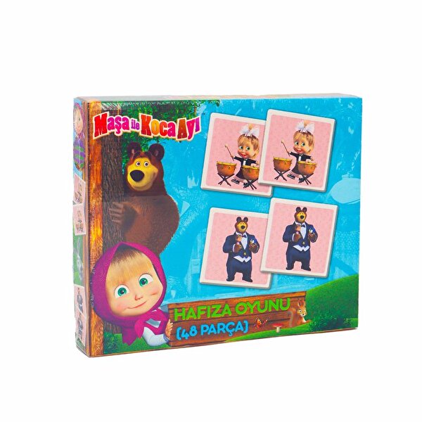 Maşa ile Koca Ayı Hafıza Oyunu 48 Parça