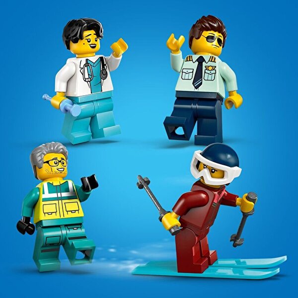 LEGO City Acil Hava Ambulans Uçağı 60465