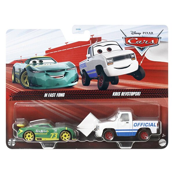Cars İkili Karakter Araçlar M Fast Fong-Kris Revstopski HTX14