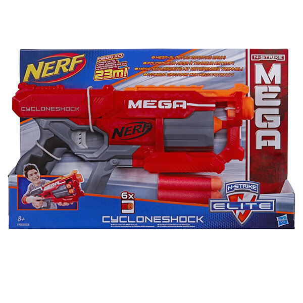 Nerf N-Strike Mega CycloneShock 6 A9353
