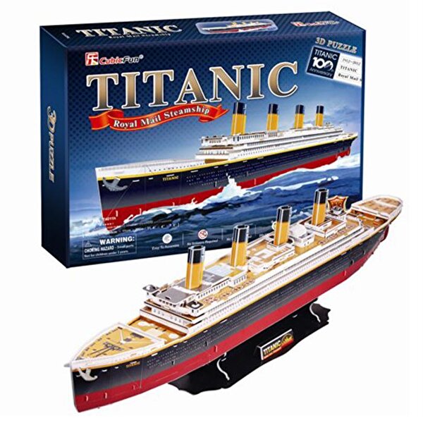 Cubic Fun 3D Titanic Gemisi Puzzle 113 Parça