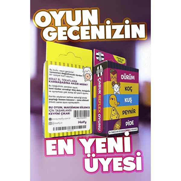 Çabuk Reflex Kart Oyunu