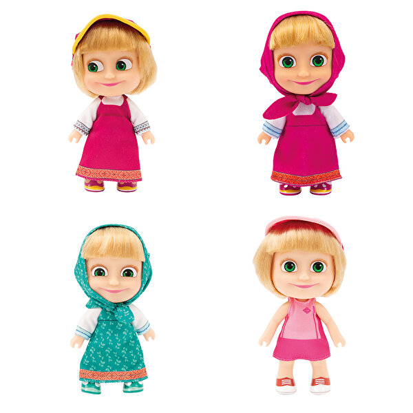 Masha & Koca Ayı S3 Masha 12 Cm Yaz Kıyafetli