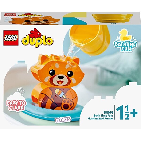 LEGO® Duplo İlk Banyo Zamanı Eğlencesi: Yüzen Kırmızı Panda 10964