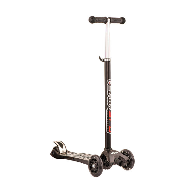 Maxi Işıklı Scooter Siyah