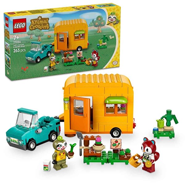 LEGO Animal Crossing Leif Karavan ve Bahçe Dükkanı 77054