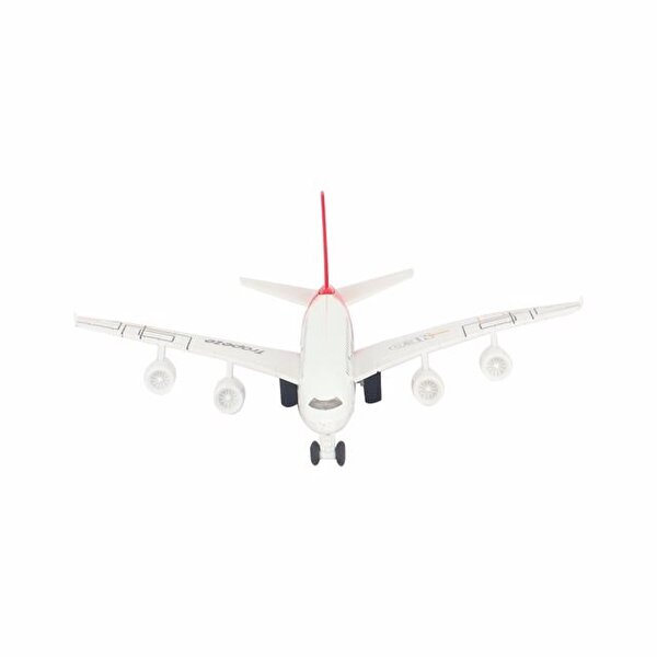 Die Cast Çek Bırak Uçak H180 Kırmızı