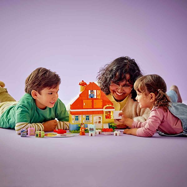 LEGO Duplo Bluey: Bluey Ailesinin Evi ve Hafıza Oyunu 10459