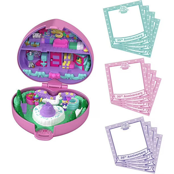 Polly Pocket Polly 35th Birthday Partytime Stamper HWP20