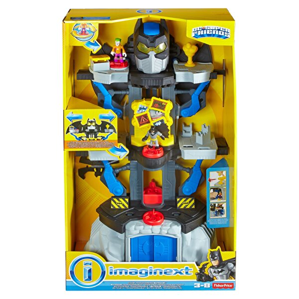 Imaginext DC Super Friends 2'si 1 Arada Batcave CHH91