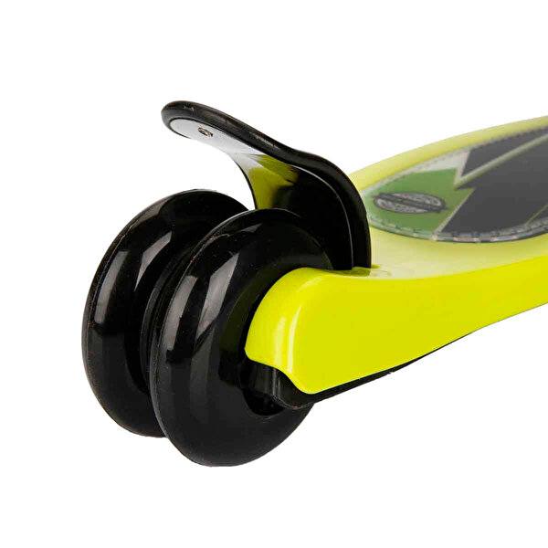 Power Işıklı Scooter Yeşil