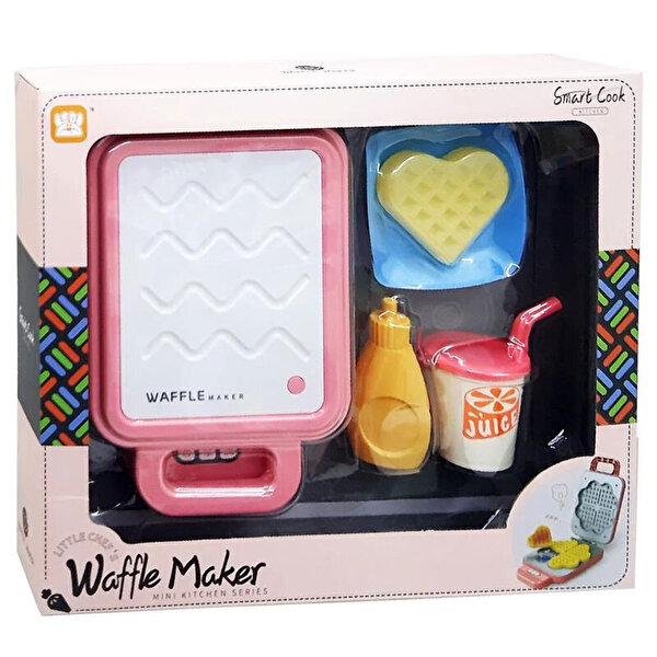Renk Değiştiren Waffle Makinası Pembe