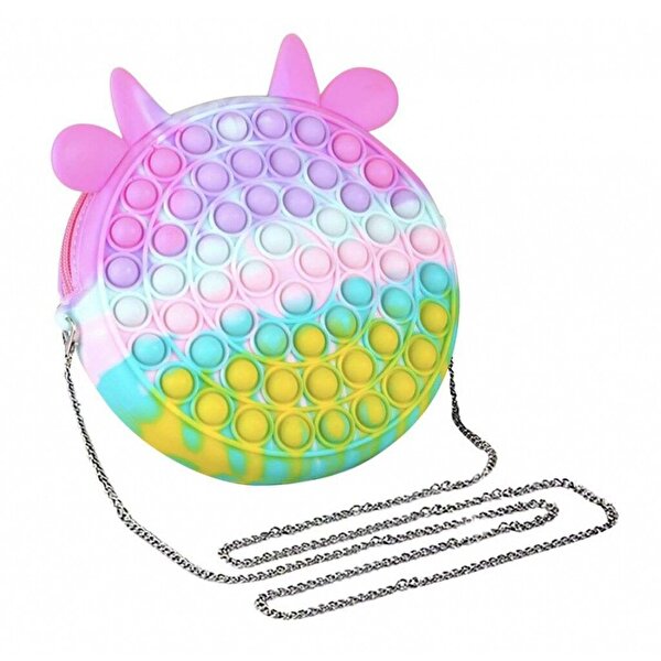 Pastel Pop It Çanta 16 cm.