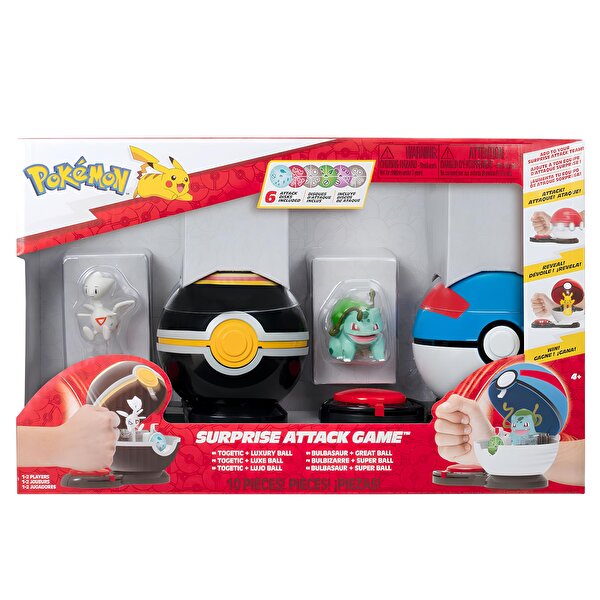 Pokemon Sürpri̇z Atak Oyun Seti̇ S1 Togetic ve Bulbasaur