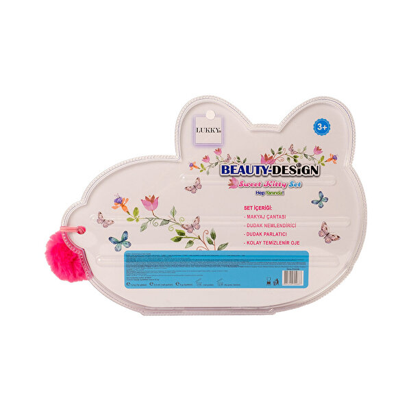 Lukky Kedili Makyaj Çanta Seti