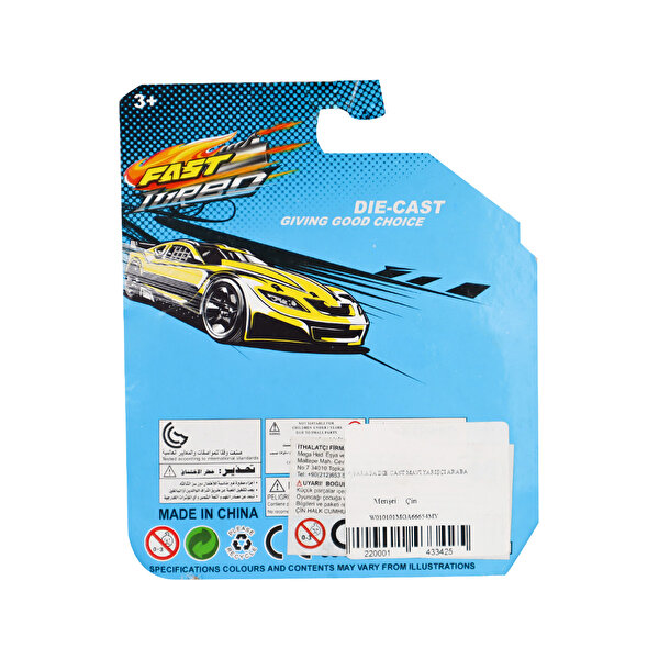 Die Cast Zırhlı Mavi 1:64 Ölçekli Araba
