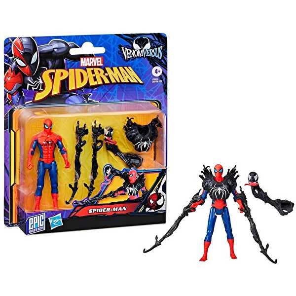 Spiderman VenomVersus Epic World of Action Deluxe Figür Spider-Man