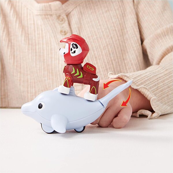 Paw Patrol Aqua Pups Rocky Sawfi̇sh Marshall And Dolphin