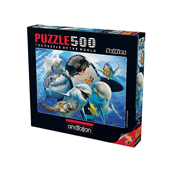 Anatolian 500 Parça Puzzle Derinlerde Selfie