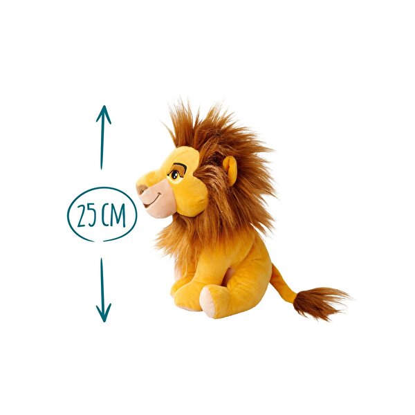 Disney Lion King Mufasa Peluş Figür 25 Cm
