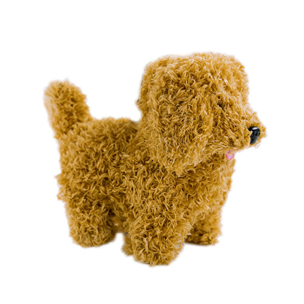 Kutulu Yürüyen ve Sesli Sevimli Peluş Köpek