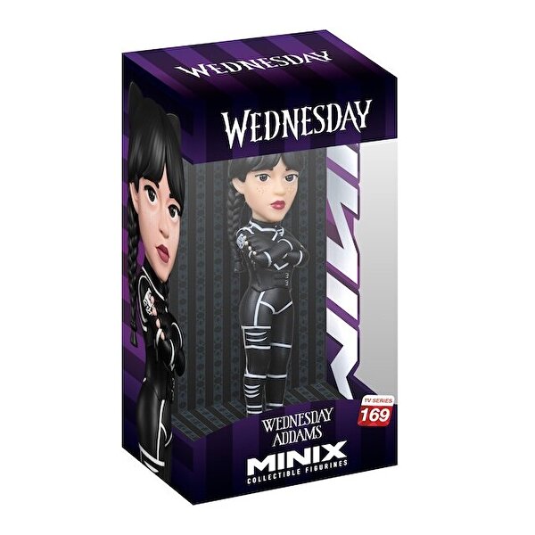 Minix Kedi Kostümlü Wednesday Addams Koleksiyon Figürü 20829