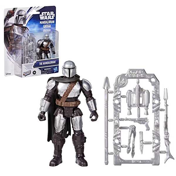 【難ありSTAR WARS】Mandalorian フィギュア Star Wars ActionVerse The Mandalorian Aksiyon Figürü 11 Cm