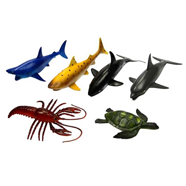 Deniz Hayvanları Seti 6 Parça 20 Cm