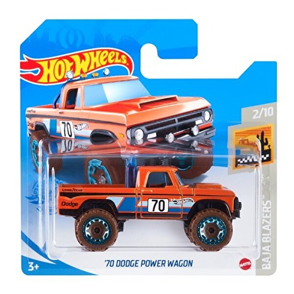 Hot Wheels Tekli Araba '70 Dodge Power Wagon GTB58