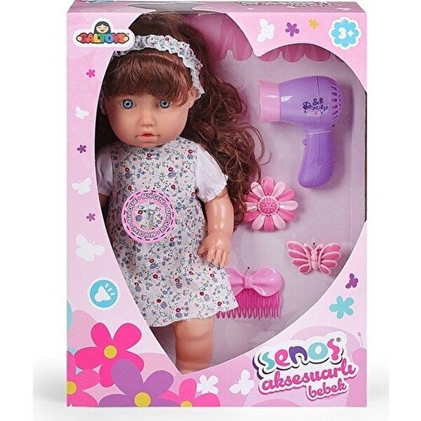 Senoş Bebek Aksesuarlı Kumral