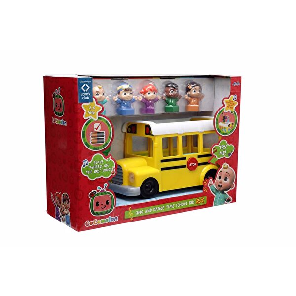 Cocomelon ve Arkadaşları Radyo Kontrollü Okul Otobüsü
