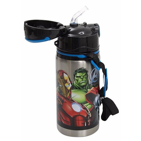Avengers Salto Assamble Çelik Matara 500 Ml