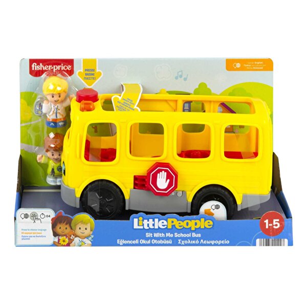 Fisher Price Little People Eğlenceli Okul Otobüsü HDJ25